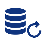 バックアップ機能アイコン